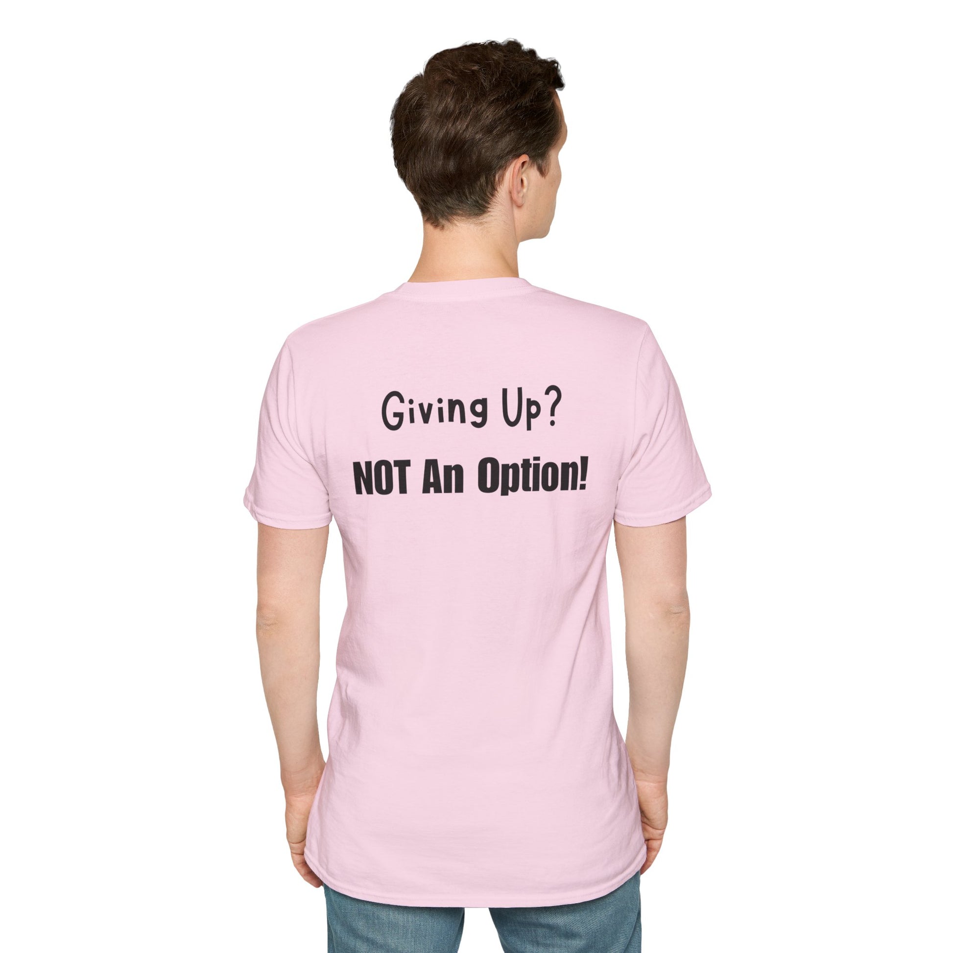 UCanBuildThis "NOT An Option!" T-Shirt: Motivational DIY Unisex Tee