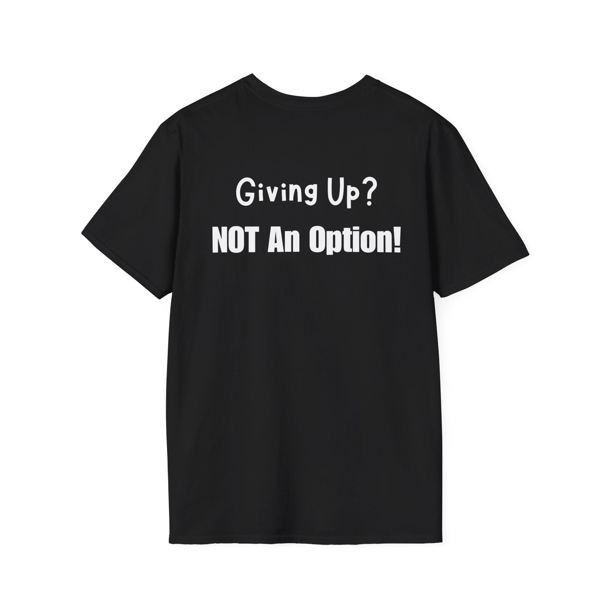 UCanBuildThis "NOT An Option!" T-Shirt: Motivational DIY Unisex Tee