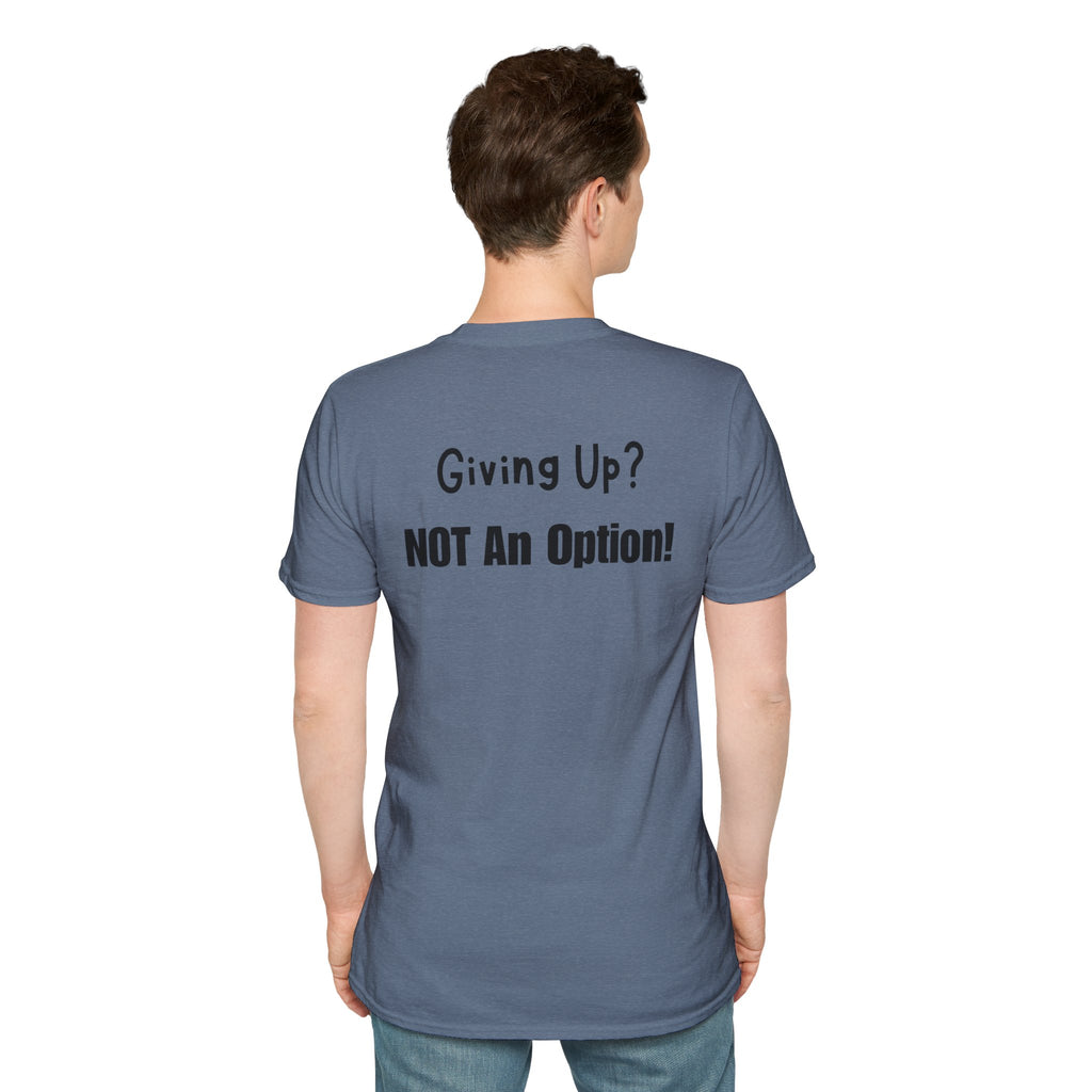 UCanBuildThis "NOT An Option!" T-Shirt: Motivational DIY Unisex Tee