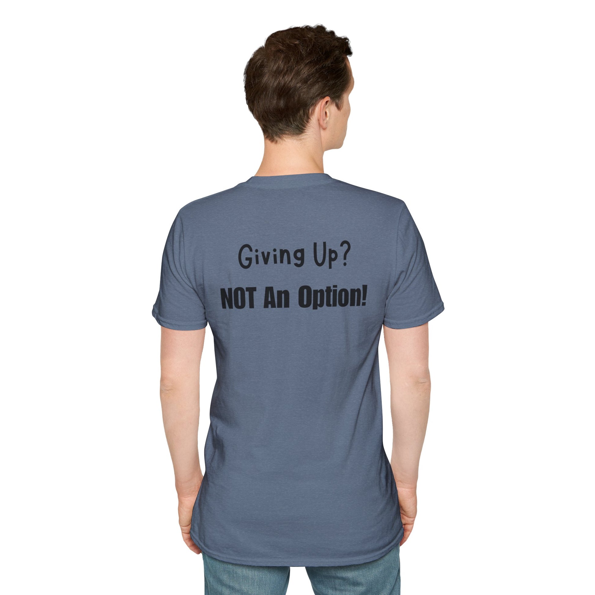UCanBuildThis "NOT An Option!" T-Shirt: Motivational DIY Unisex Tee