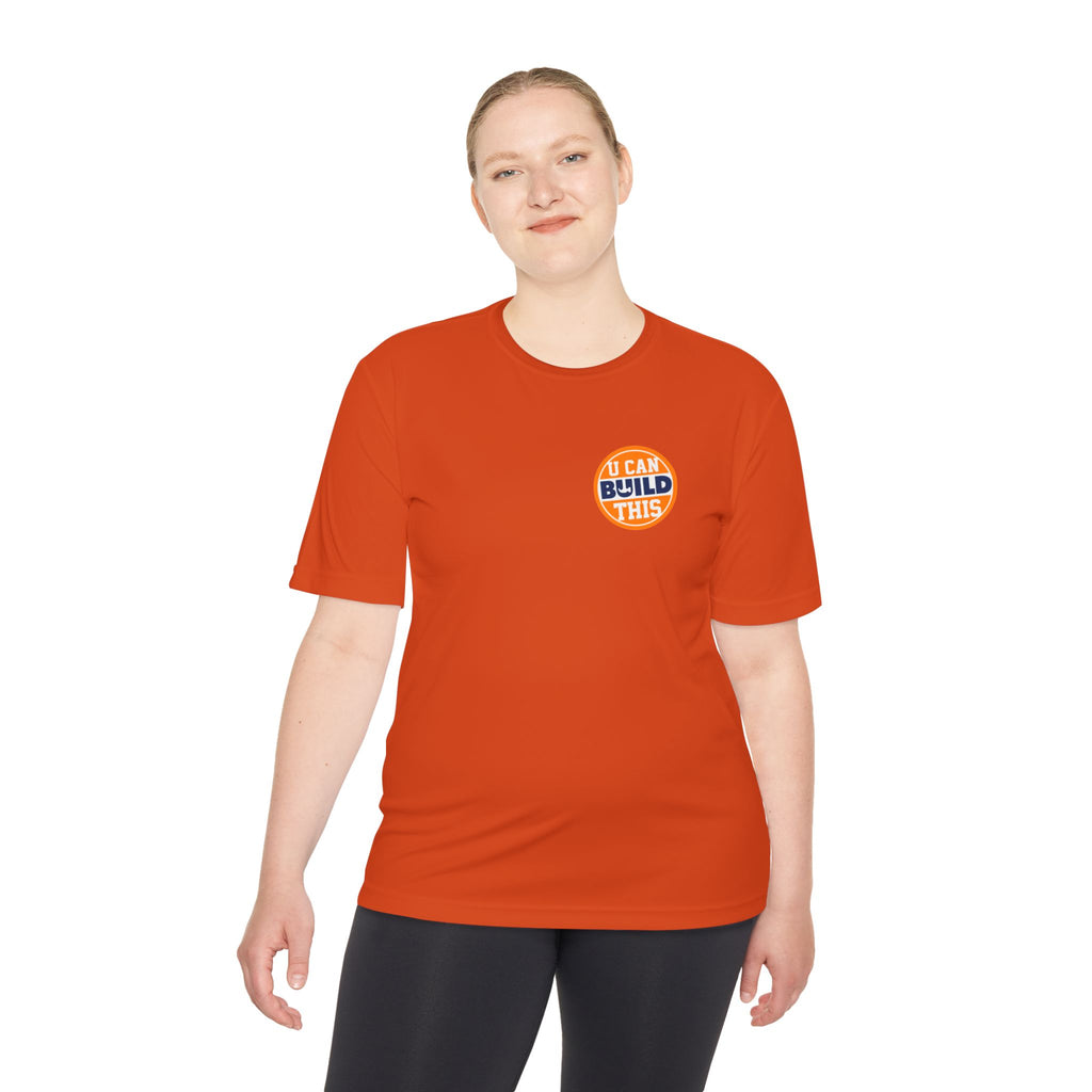 UCBT Unisex Moisture Wicking Tee - Deep Orange
