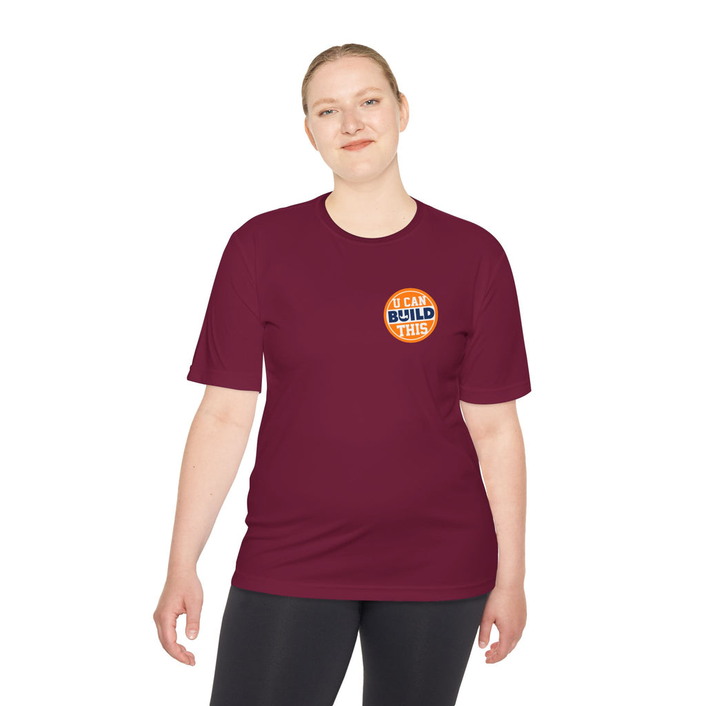 UCanBuildThis "UCBT" Unisex Moisture Wicking Tee - Light