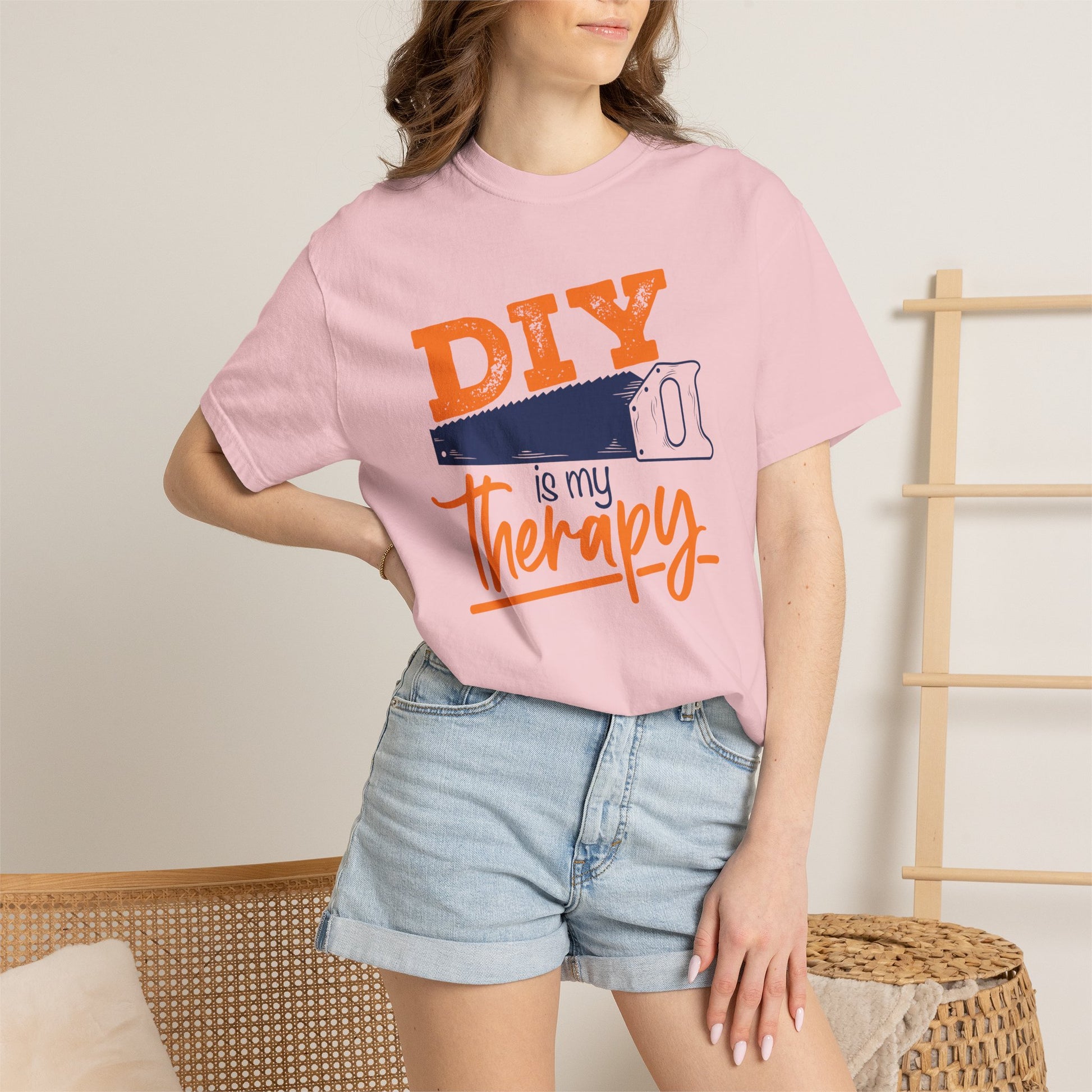 DIY Is My Therapy T-Shirt — Funny Builder / Home Improvement Tee