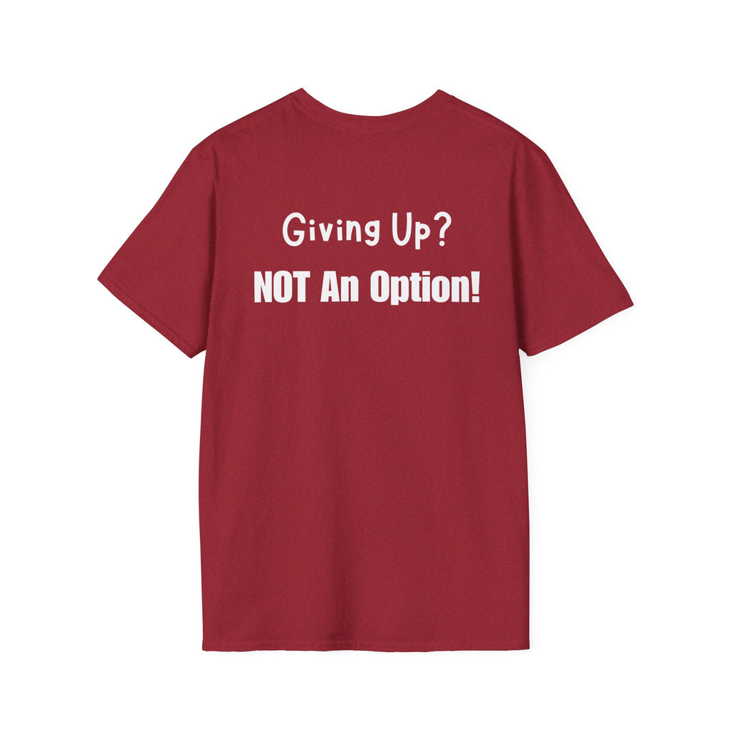 UCanBuildThis "NOT An Option!" T-Shirt: Motivational DIY Unisex Tee