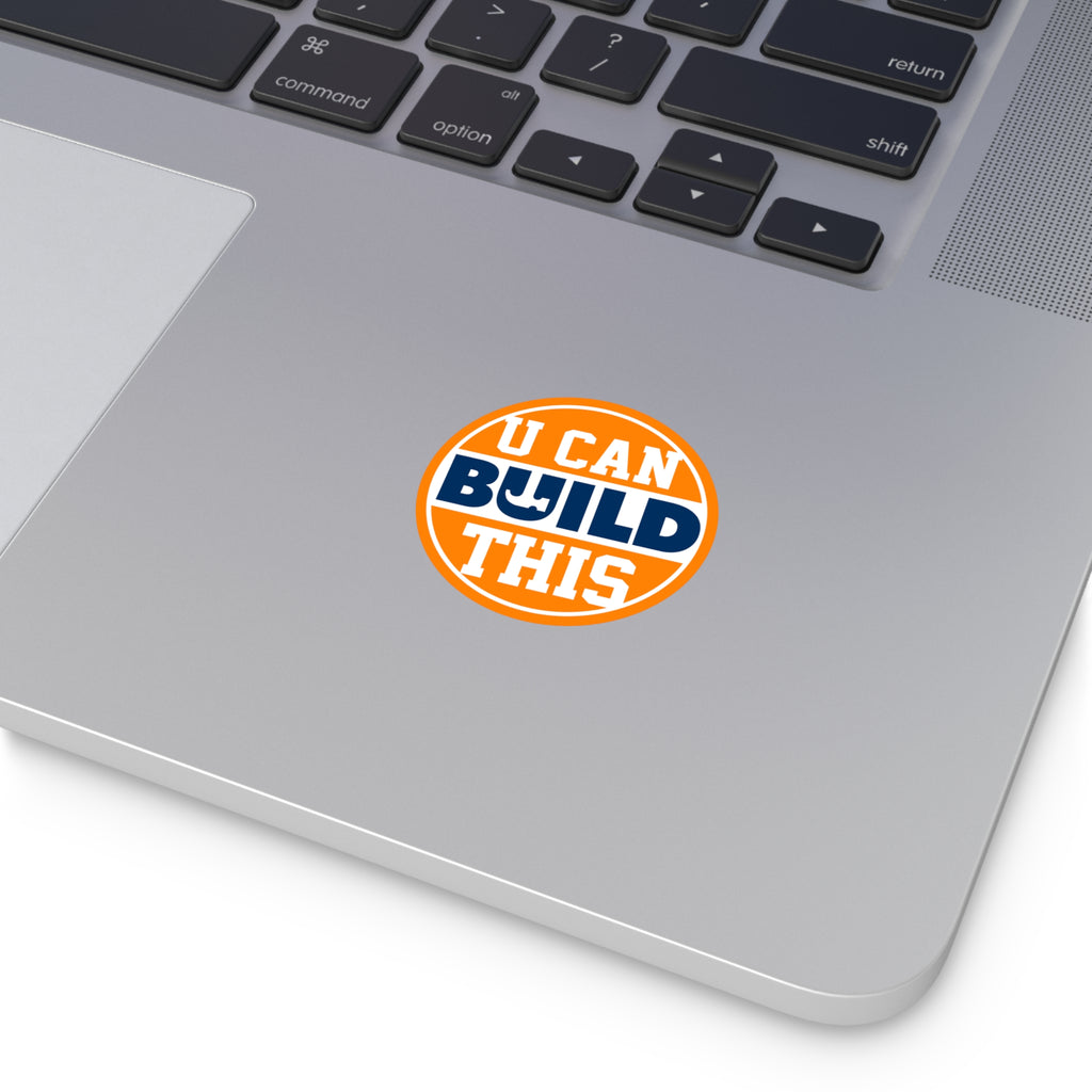 UCanBuildThis Vinyl Stickers - Great to Show Your Support on the Go!