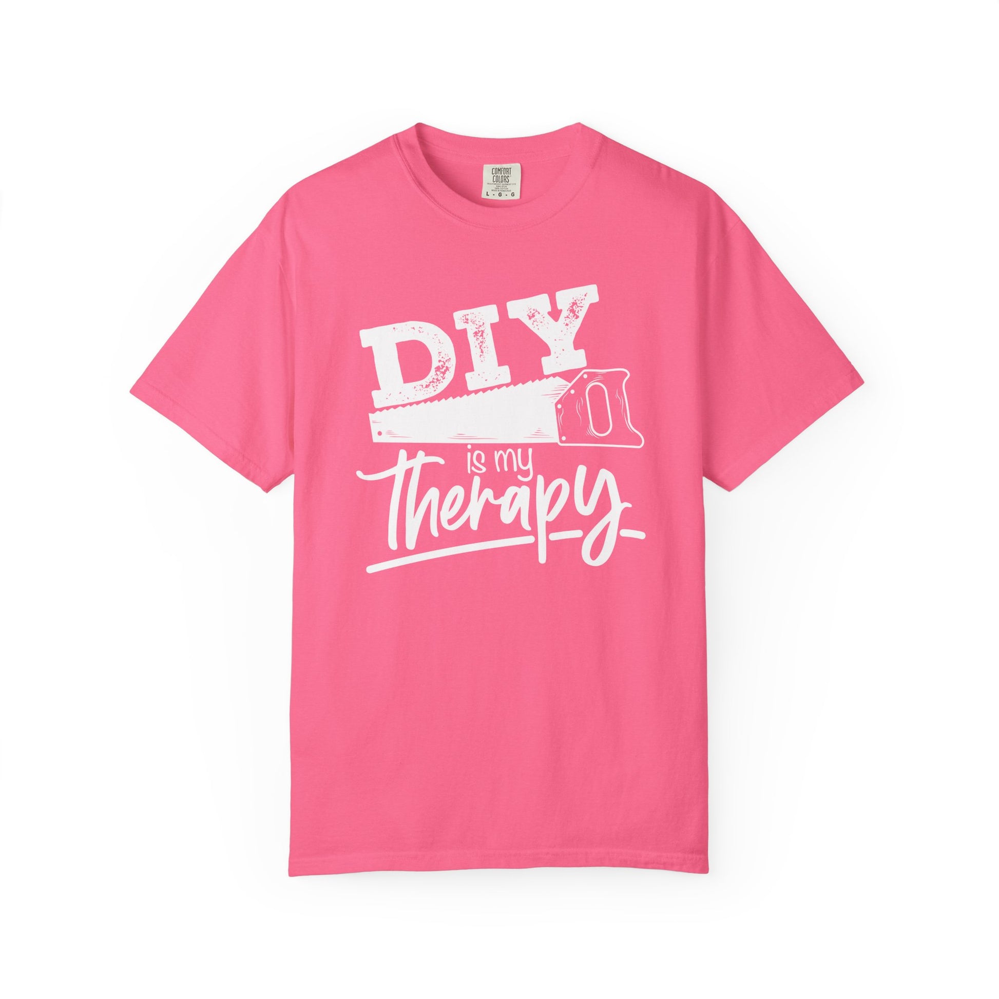 DIY Is My Therapy T-Shirt — Funny Builder / Home Improvement Tee