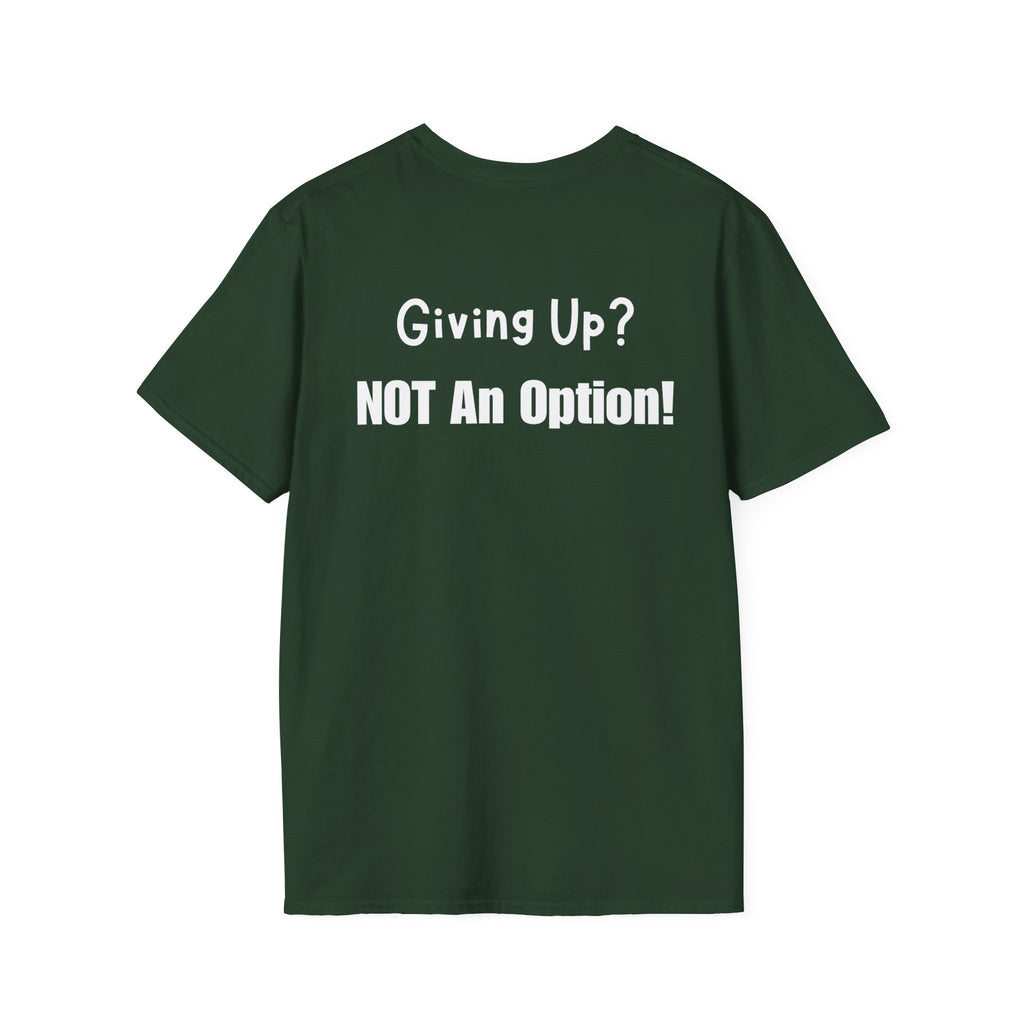 UCanBuildThis "NOT An Option!" T-Shirt: Motivational DIY Unisex Tee