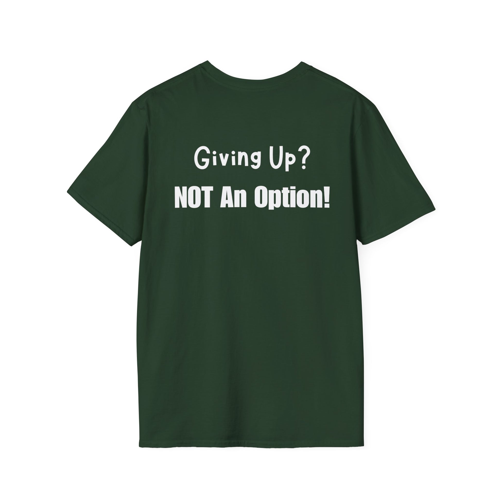 UCanBuildThis "NOT An Option!" T-Shirt: Motivational DIY Unisex Tee