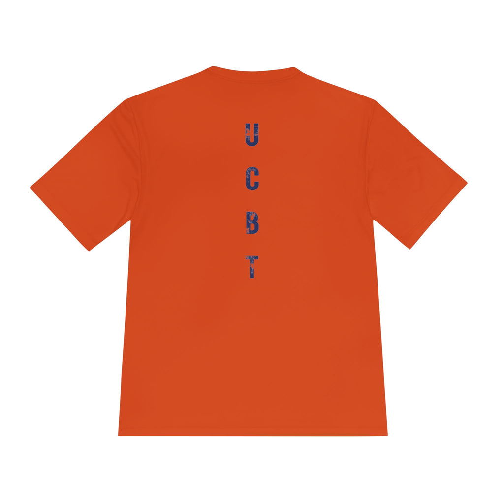 UCBT Unisex Moisture Wicking Tee - Deep Orange