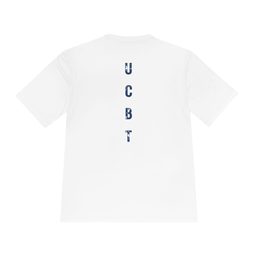 UCBT Unisex Moisture Wicking Tee - White