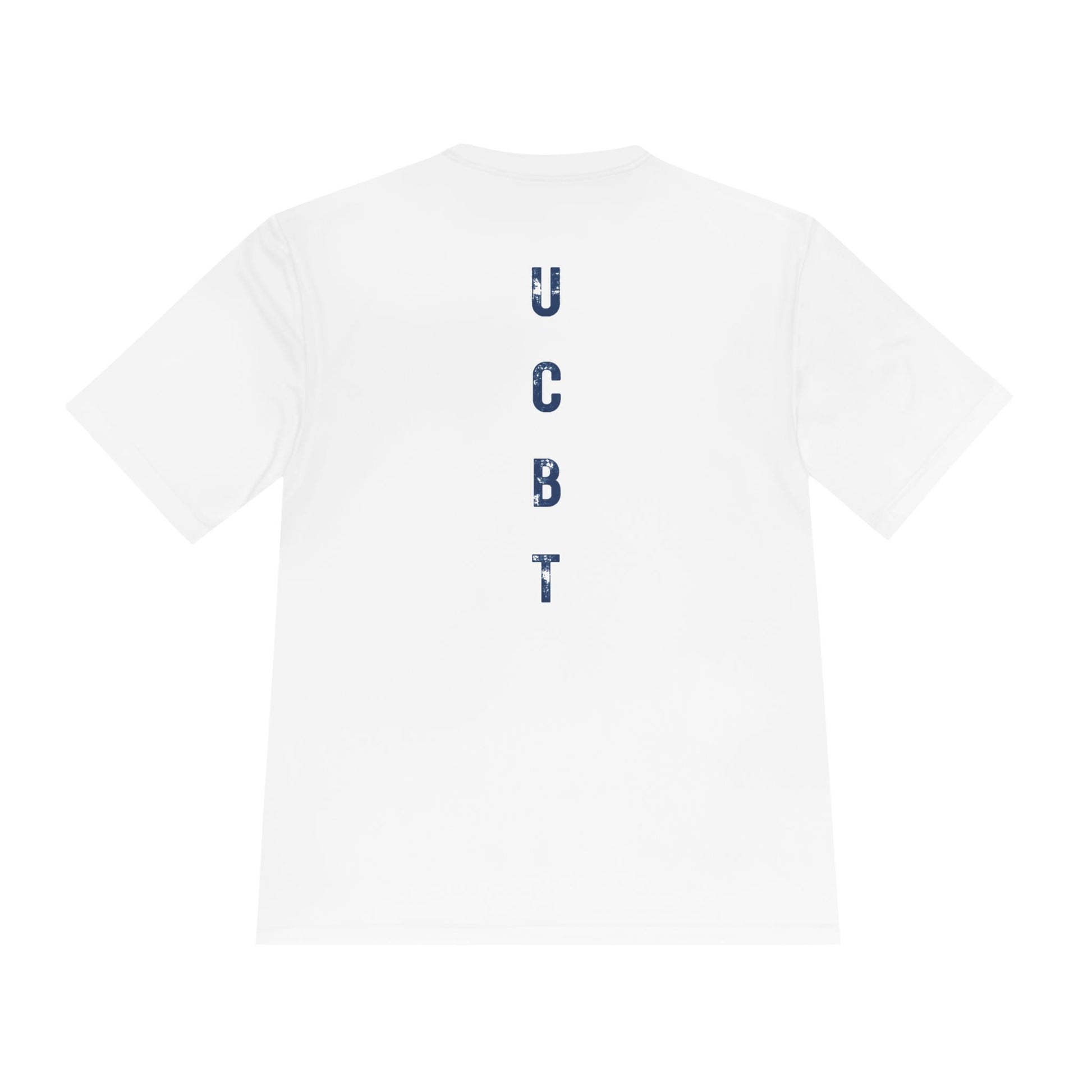 UCBT Unisex Moisture Wicking Tee - White