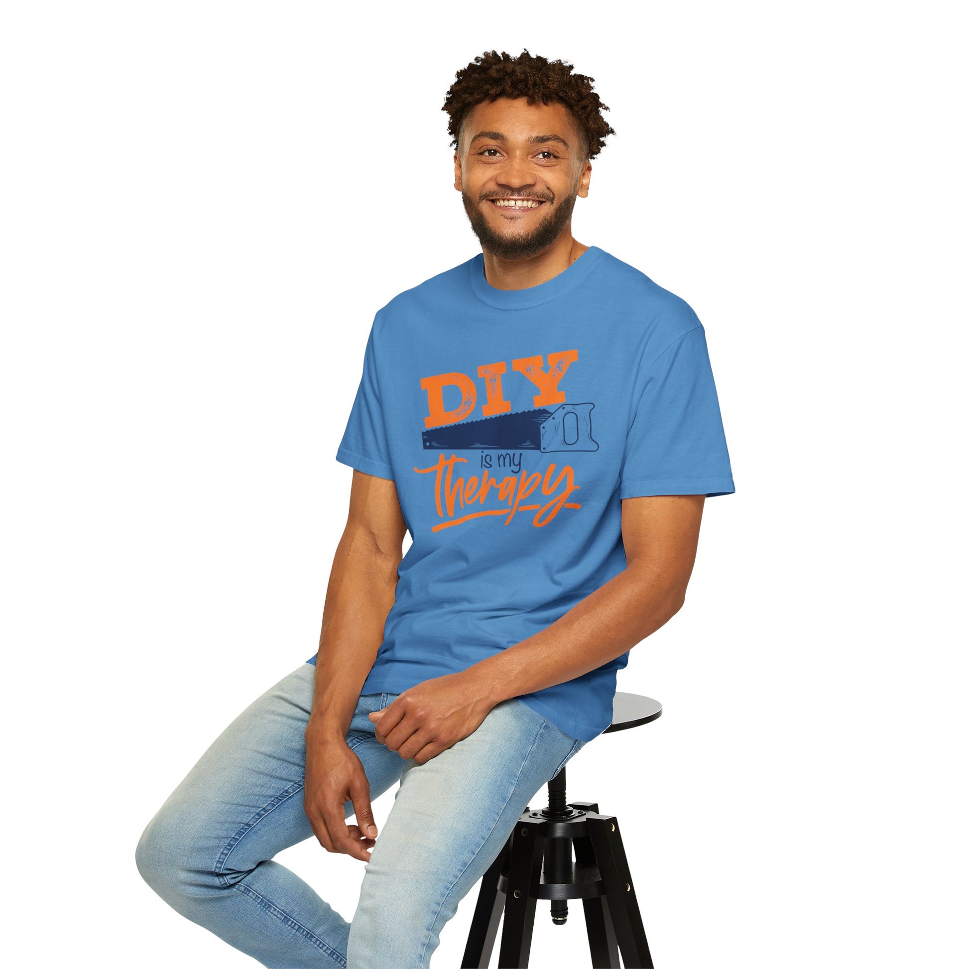 DIY Is My Therapy T-Shirt — Funny Builder / Home Improvement Tee