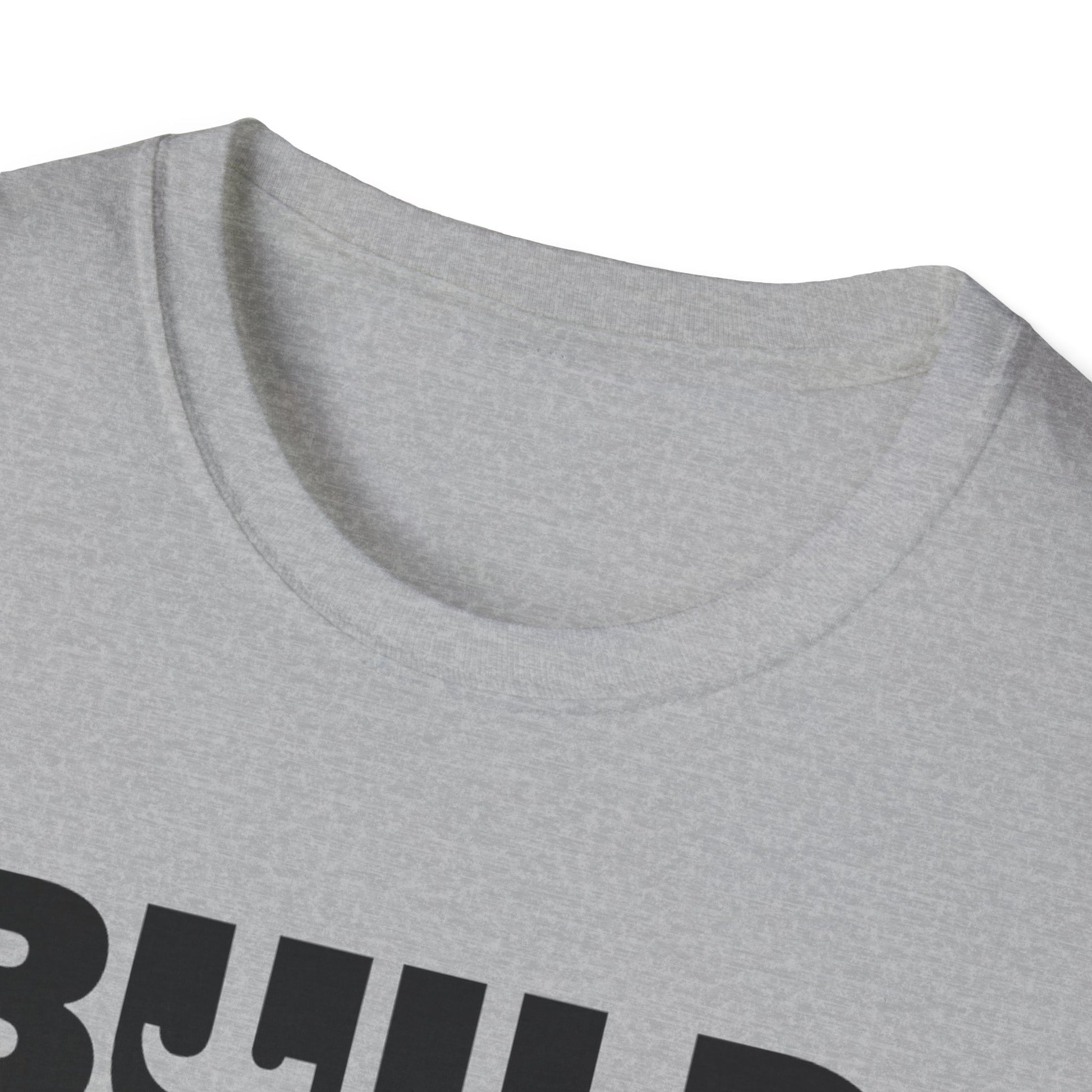 DIY BUILD T-Shirt — Bold Statement Tee for Makers & Creators (Black Text)
