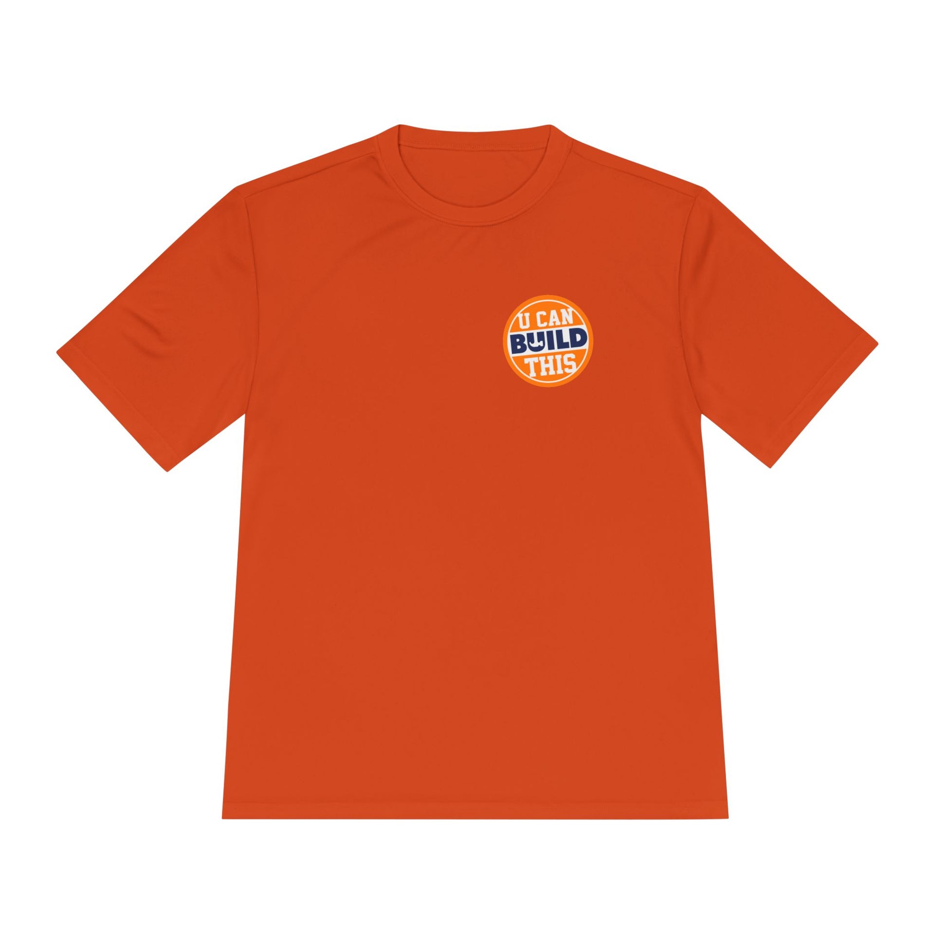 UCBT Unisex Moisture Wicking Tee - Deep Orange