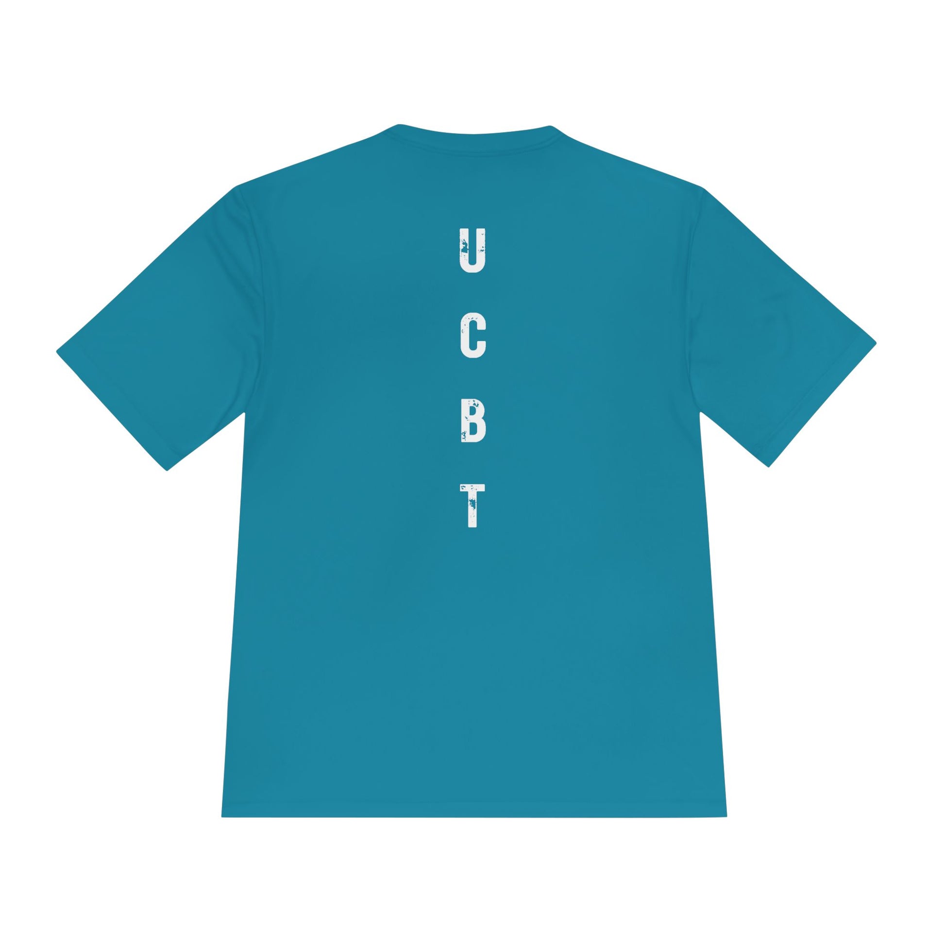 UCBT Unisex Moisture Wicking Tee - Tropic Blue