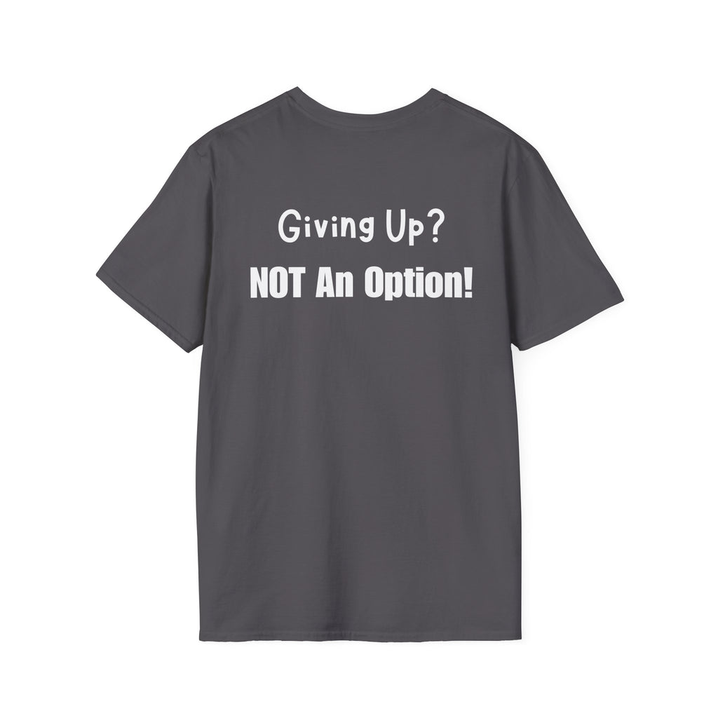 UCanBuildThis "NOT An Option!" T-Shirt: Motivational DIY Unisex Tee