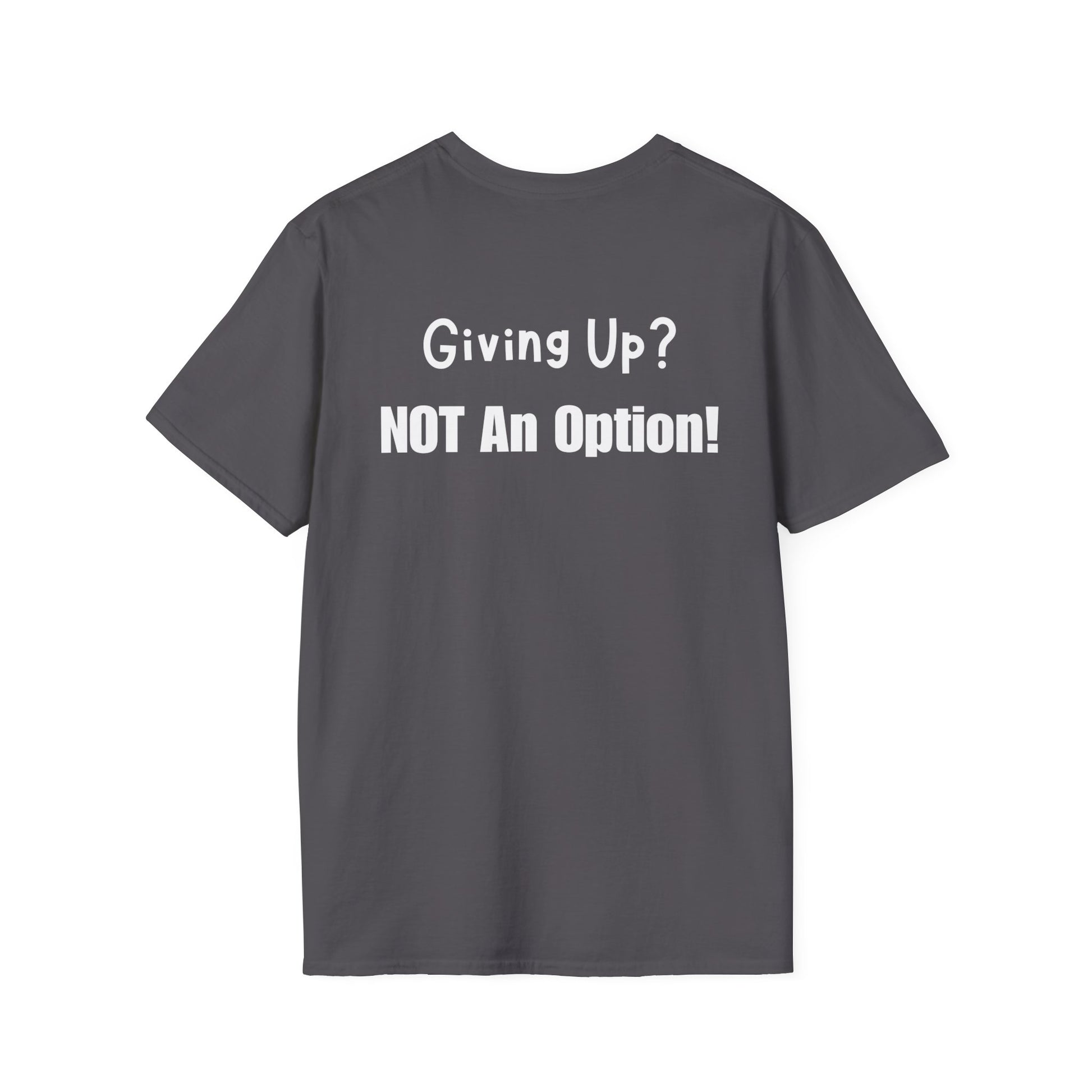 UCanBuildThis "NOT An Option!" T-Shirt: Motivational DIY Unisex Tee