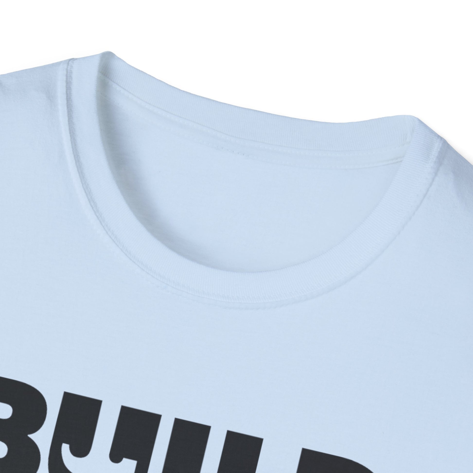 DIY BUILD T-Shirt — Bold Statement Tee for Makers & Creators (Black Text)