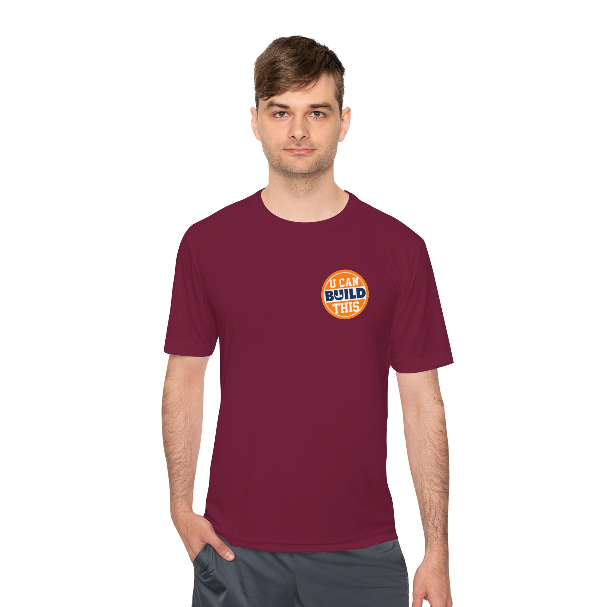 UCBT Unisex Moisture Wicking Tee - Cardinal