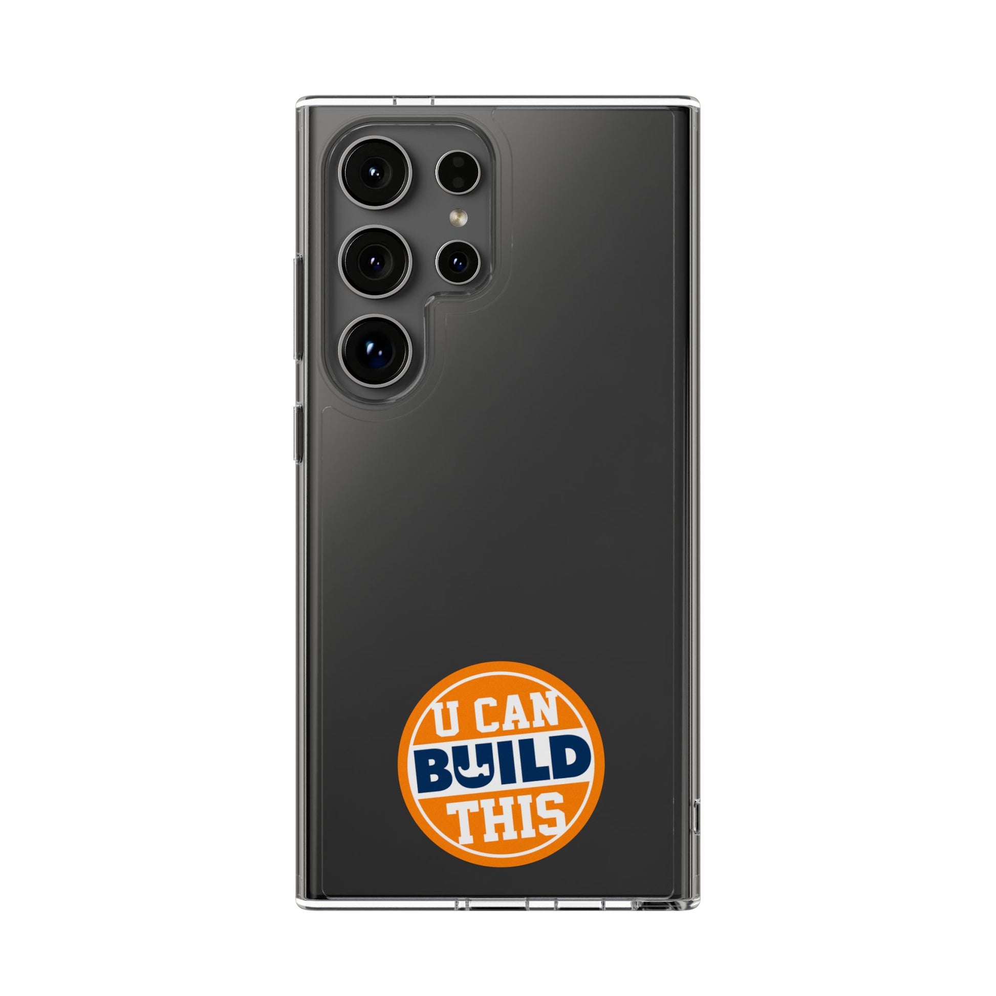 UCanBuildThis Clear Phone Cases