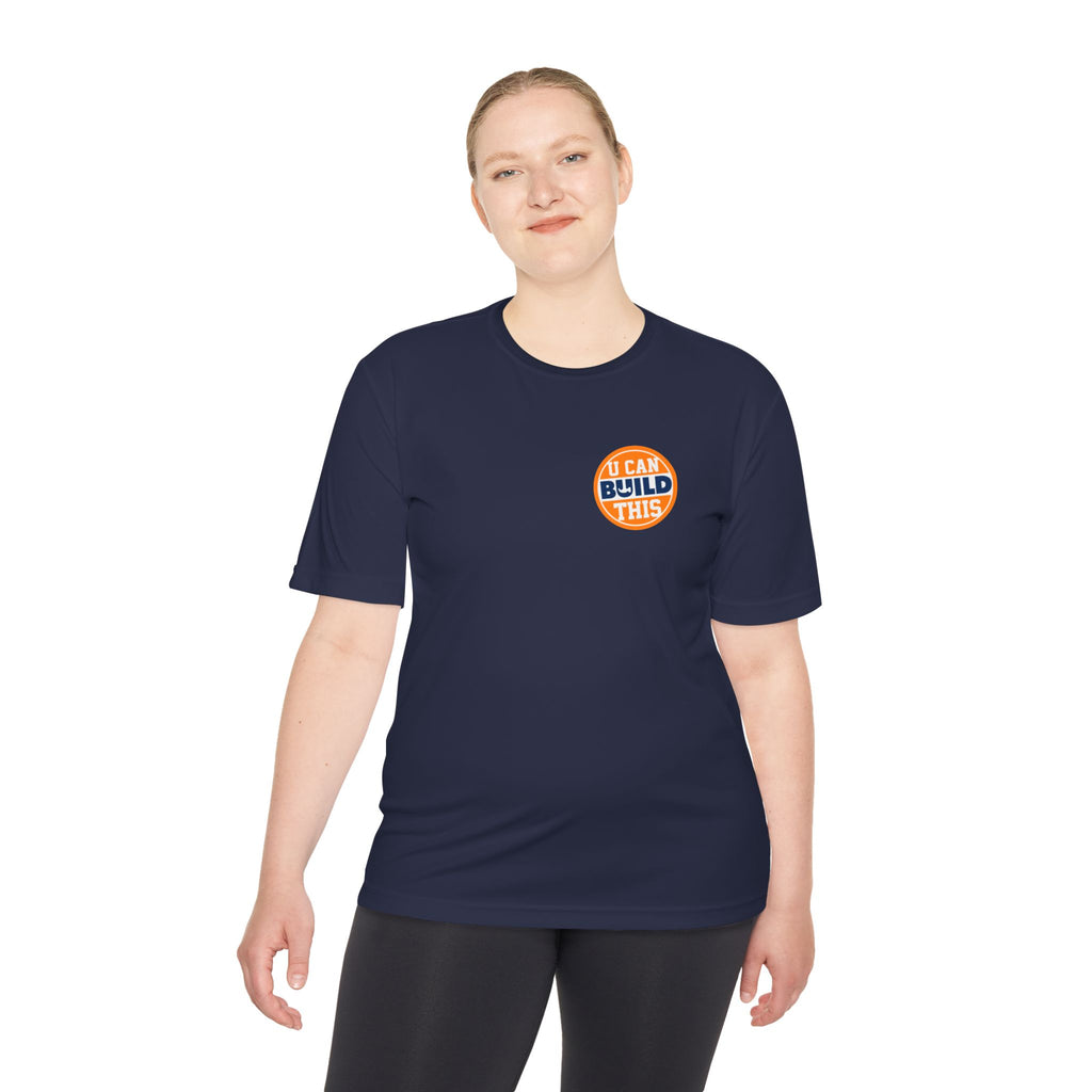 UCBT Unisex Moisture Wicking Tee - Iron Grey