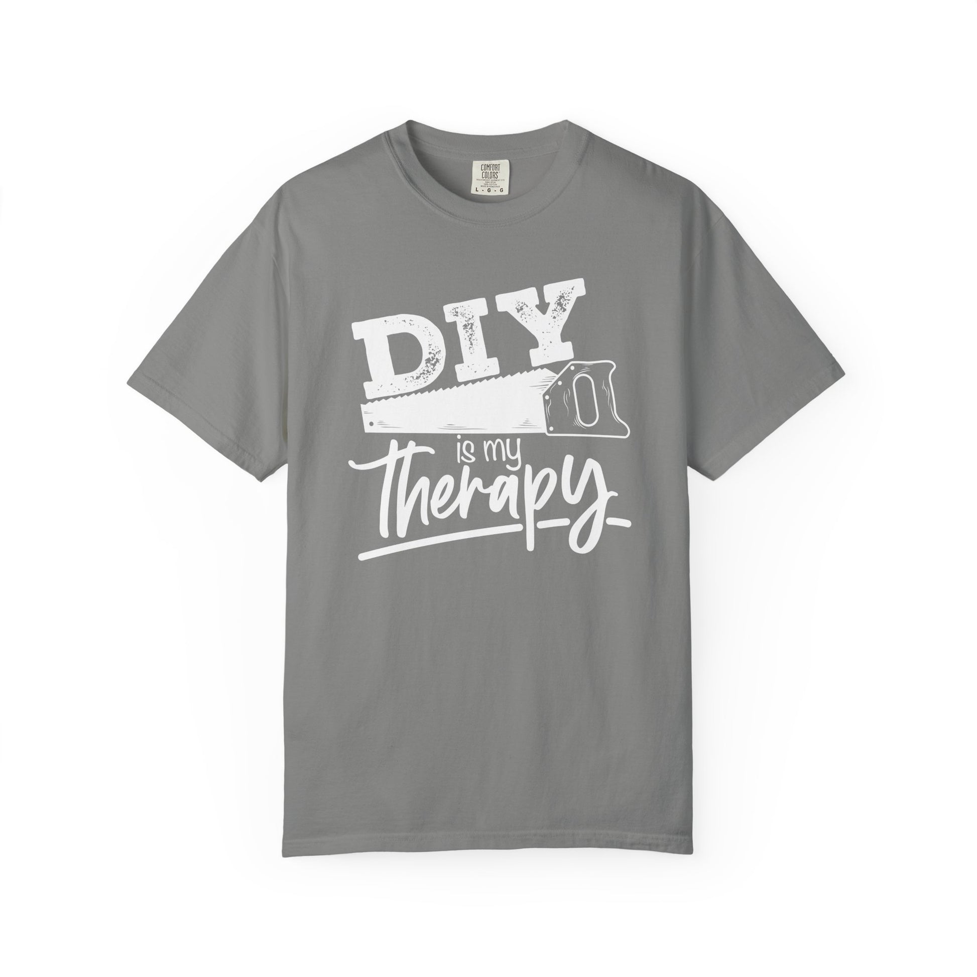 DIY Is My Therapy T-Shirt — Funny Builder / Home Improvement Tee