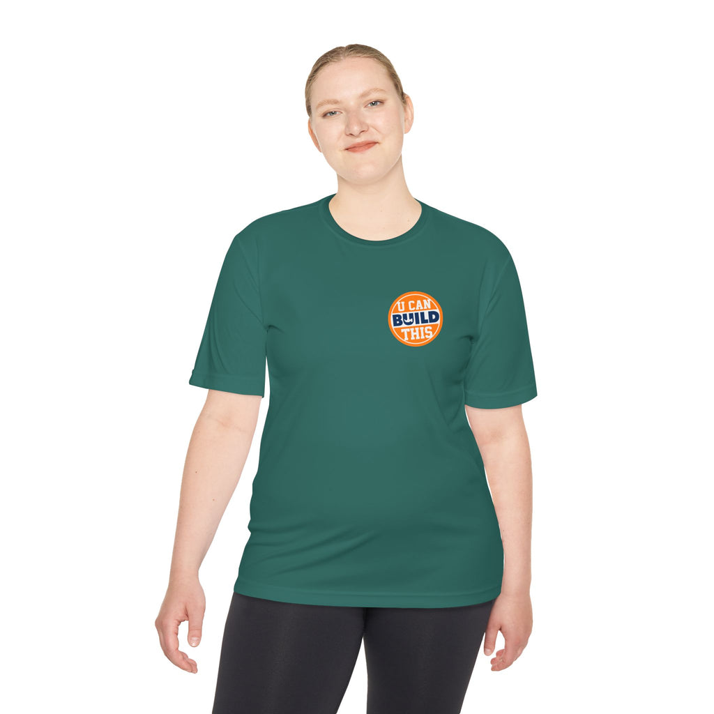 UCanBuildThis "UCBT" Unisex Moisture Wicking Tee - Light