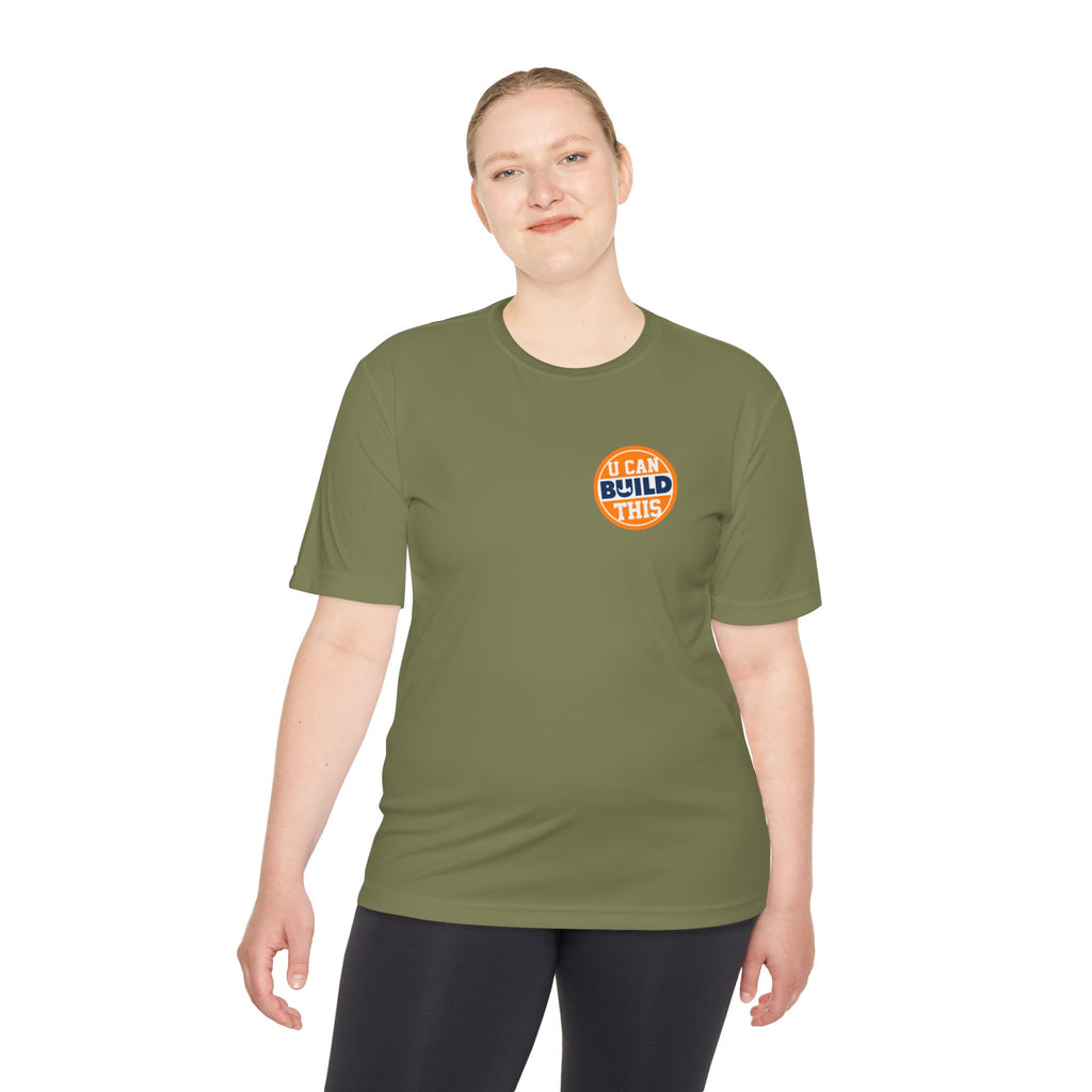 UCBT Unisex Moisture Wicking Tee - White