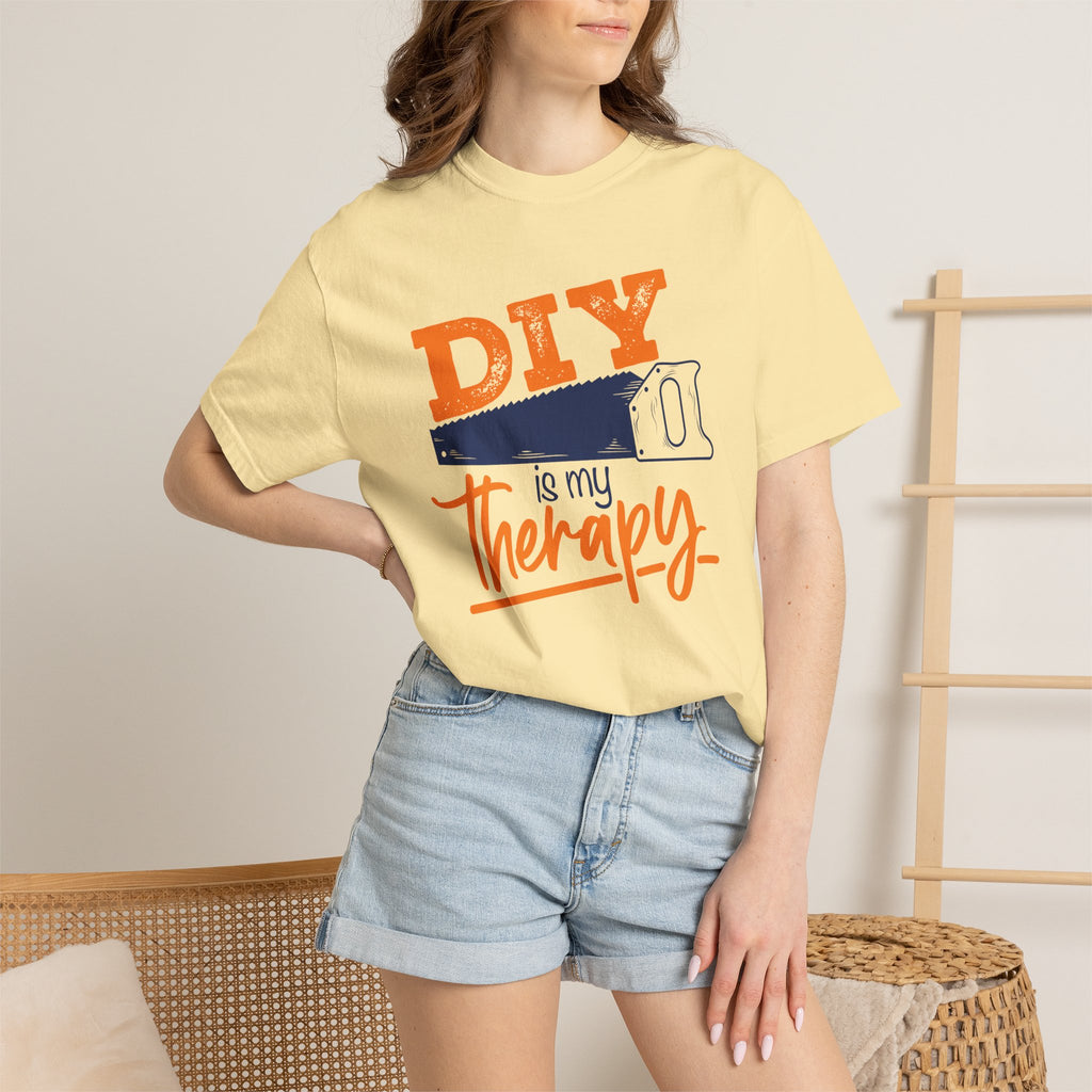 DIY Is My Therapy T-Shirt — Funny Builder / Home Improvement Tee