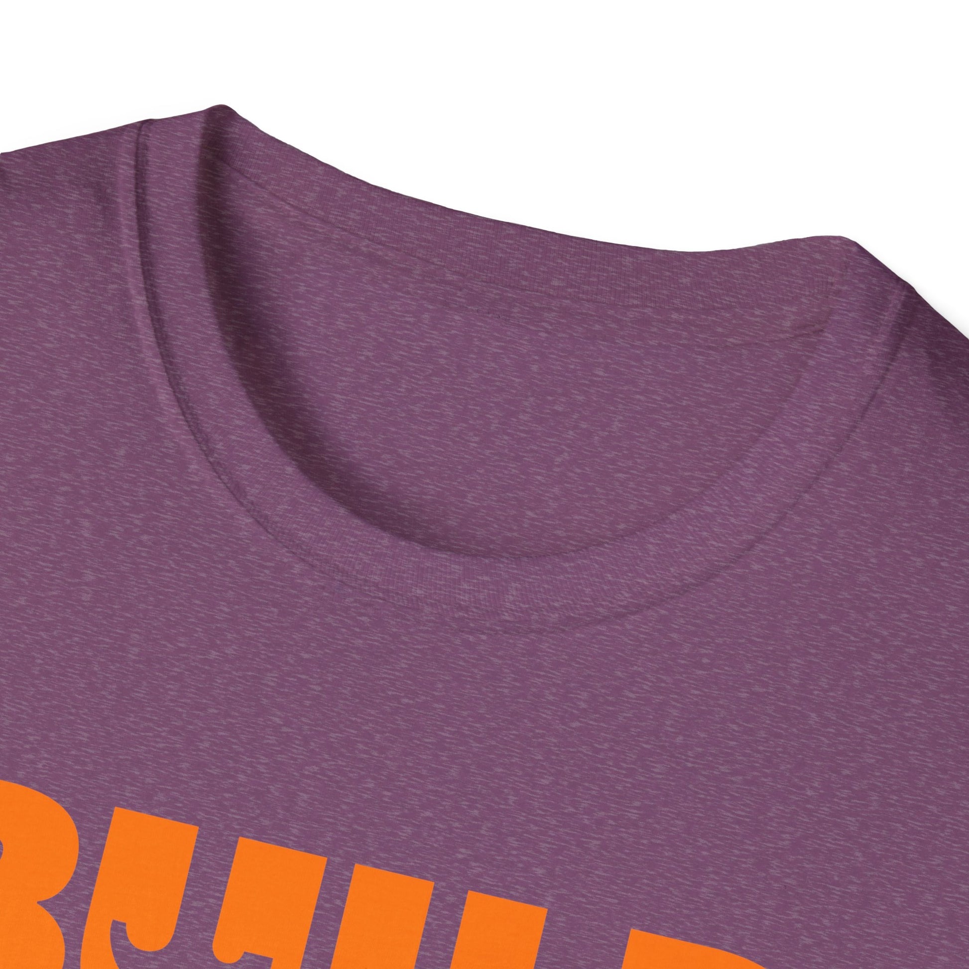 DIY BUILD T-Shirt - Bold Statement Tee for Makers & Creators (Orange Text)