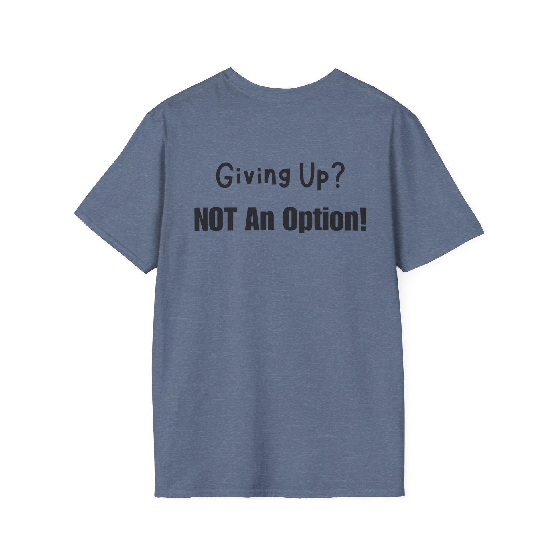 UCanBuildThis "NOT An Option!" T-Shirt: Motivational DIY Unisex Tee