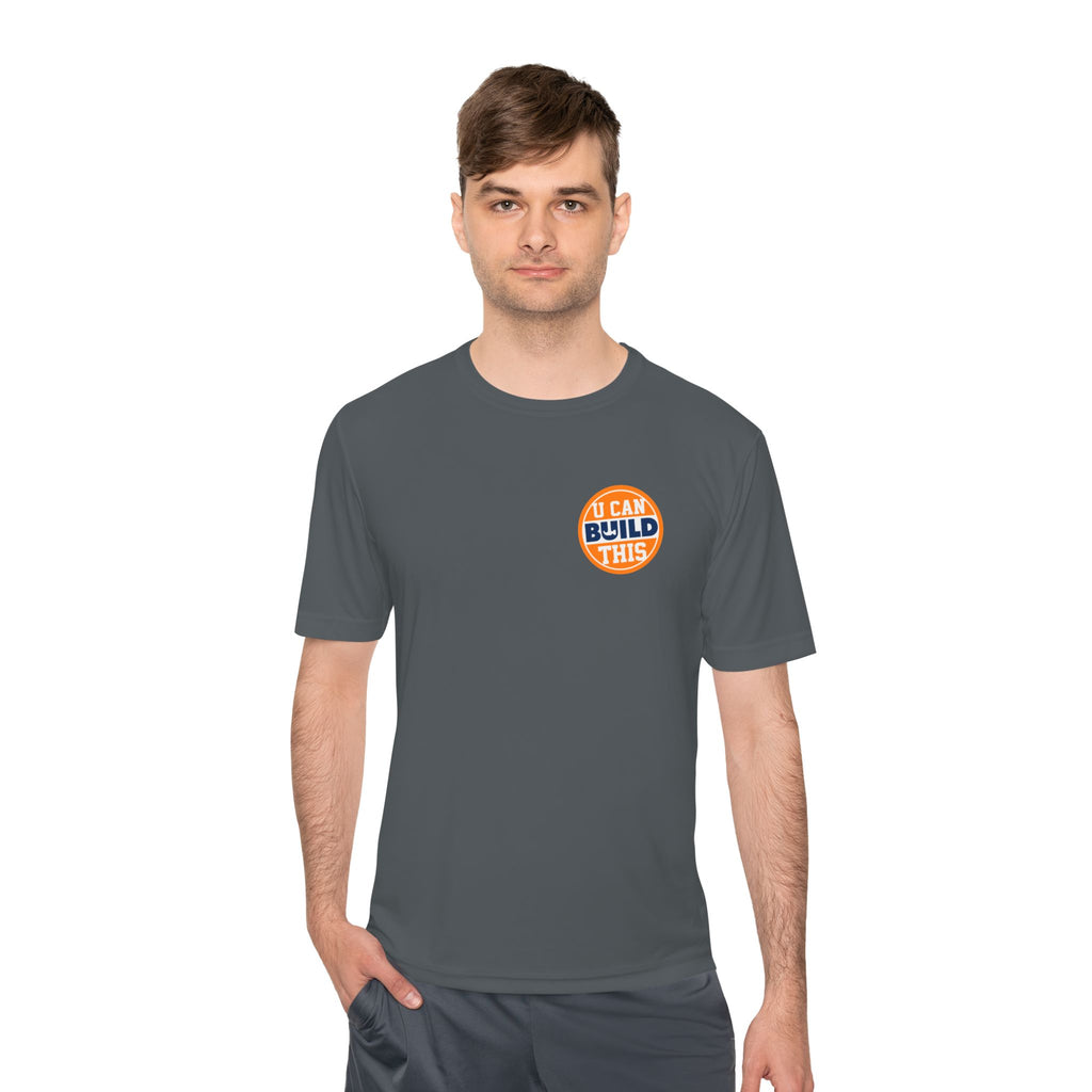 UCBT Unisex Moisture Wicking Tee - Iron Grey